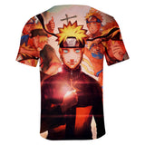 Fortnite Naruto Uzumaki T-shirts Sports Summer Top Tees Xmas Birthday Gift