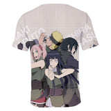Fortnite Naruto 3D Print T-shirts Sports Summer Top Tees for Kids Teens Adults