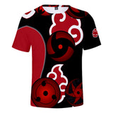 Fortnite Naruto 3D Print T-shirts Sports Summer Top Tees for Kids Teens Adults