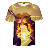 Fortnite Naruto Uzumaki T-shirts Sports Summer Top Tees Xmas Birthday Gift