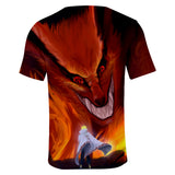 Fortnite Naruto 3D Print T-shirts Sports Summer Top Tees for Kids Teens Adults