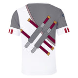Fortnite Naruto 3D Print T-shirts Sports Summer Top Tees for Kids Teens Adults