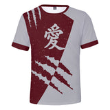 Fortnite Naruto 3D Print T-shirts Sports Summer Top Tees for Kids Teens Adults