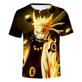 Fortnite Naruto Uzumaki T-shirts Sports Summer Top Tees Xmas Birthday Gift