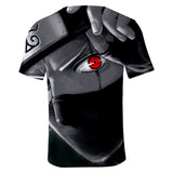 Fortnite Naruto Kakashi Hatake T-shirts Sports Summer Top Tees Xmas Birthday Gift