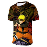 Fortnite Naruto Uzumaki T-shirts Sports Summer Top Tees Xmas Birthday Gift