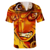 Fortnite Naruto Uzumaki T-shirts Sports Summer Top Tees Xmas Birthday Gift