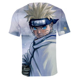 Fortnite Naruto Uzumaki T-shirts Sports Summer Top Tees Xmas Birthday Gift