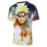 Fortnite Naruto Uzumaki T-shirts Sports Summer Top Tees Xmas Birthday Gift