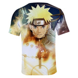 Fortnite Naruto Uzumaki T-shirts Sports Summer Top Tees Xmas Birthday Gift
