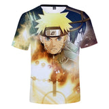 Fortnite Naruto Uzumaki T-shirts Sports Summer Top Tees Xmas Birthday Gift