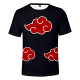 Fortnite Naruto 3D Print T-shirts Sports Summer Top Tees for Kids Teens Adults