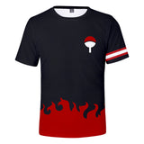 Fortnite Naruto 3D Print T-shirts Sports Summer Top Tees for Kids Teens Adults