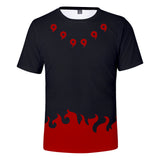 Fortnite Naruto 3D Print T-shirts Sports Summer Top Tees for Kids Teens Adults