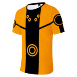 Fortnite Naruto 3D Print T-shirts Sports Summer Top Tees for Kids Teens Adults