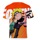 Fortnite Naruto Uzumaki T-shirts Sports Summer Top Tees Xmas Birthday Gift