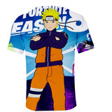 Fortnite Naruto Uzumaki T-shirts Sports Summer Top Tees Xmas Birthday Gift
