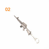 3pcs Fortnite Game Peripheral Pickaxe Axe Gun Keychain Pendant