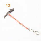 3pcs Fortnite Game Peripheral Pickaxe Axe Gun Keychain Pendant