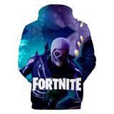 Fortnite Hoodie - Skull Trooper Revenge - 3D Color Printing Pullover Sweatshirt