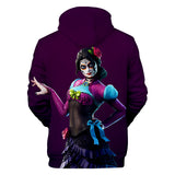 Fortnite Hoodie - Season 7 Rosa - 3D Printing Graphic Trend Pullover Sweatshirt