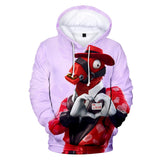3D Fortnite Heartbreaker Long Sleeve Pink Hoodie for Kids Youth Adult