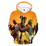Fortnite Season 8 Hoodie 3D Printing Graphic Game Lover Customes