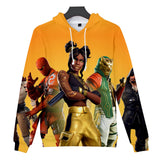 Fortnite Season 8 Hoodie 3D Printing Graphic Game Lover Customes