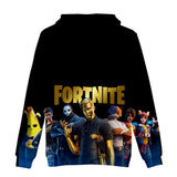 Fortnite 3D Print Cosplay Long Sleeve Jumper Hoodie for Kids Youth Adult