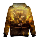 Fortnite 3D Print Cosplay Long Sleeve Jumper Hoodie for Kids Youth Adult