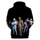 Fortnite 3D Print Cosplay Long Sleeve Jumper Hoodie for Kids Youth Adult