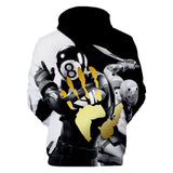 Fortnite 3D Print Cosplay Long Sleeve Jumper Hoodie for Kids Youth Adult