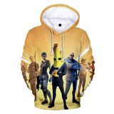 Fortnite 3D Print Cosplay Long Sleeve Jumper Hoodie for Kids Youth Adult