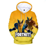 Fortnite Season 10 Hoodie 3D Drawstring Sweatshirt Pullover Cosplay Jumper