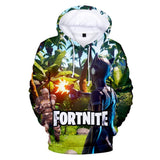 Fortnite Season 10 Hoodie 3D Drawstring Sweatshirt Pullover Cosplay Jumper