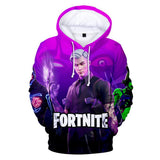 Fortnite Season 10 Hoodie 3D Drawstring Sweatshirt Pullover Cosplay Jumper