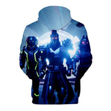 Fortnite Season 10 Hoodie 3D Drawstring Sweatshirt Pullover Cosplay Jumper