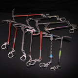 3pcs Fortnite Game Peripheral Pickaxe Axe Gun Keychain Pendant