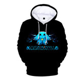 Fortnite DJ Marshmello Black Night Long Sleeve Hoodie for Kids Youth Adult