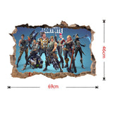 Game Fortnites 3D Wall Sticker
