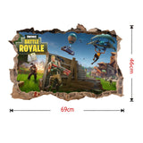 Game Fortnites 3D Wall Sticker