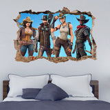 Game Fortnites 3D Wall Sticker