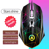 G11 USB LED Wired Mouse 2400 DPI Optical 6 Buttons Gaming Mouse
