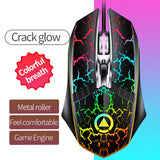 G11 USB LED Wired Mouse 2400 DPI Optical 6 Buttons Gaming Mouse