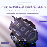 G3PRO Wired Mute Gaming Mouse Ergonomic 7 Buttons 3200DPI Computer Gamer Mice