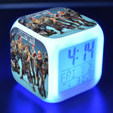 Fortnite Color-Changing Night Light Digital Alarm Clock
