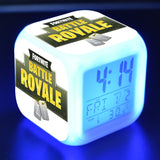 Fortnite Color-Changing Night Light Digital Alarm Clock
