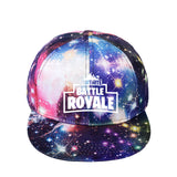 Game Fornite Print Sun Hat Galaxy Starry Snapback Baseball Cap