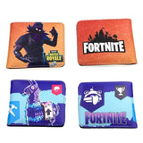 Game Fortnite Color Pattern Wallet Purse with Credit Card Holder