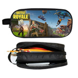 Game Fortnite Print Pencil Bags Cosmetic Box Pencil Case